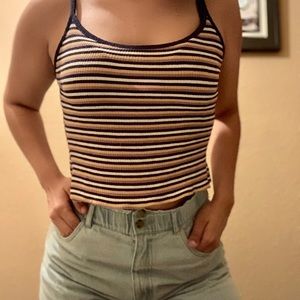 Crop top tank top